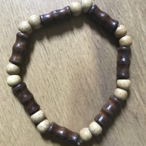 Bracelet bois bicolore