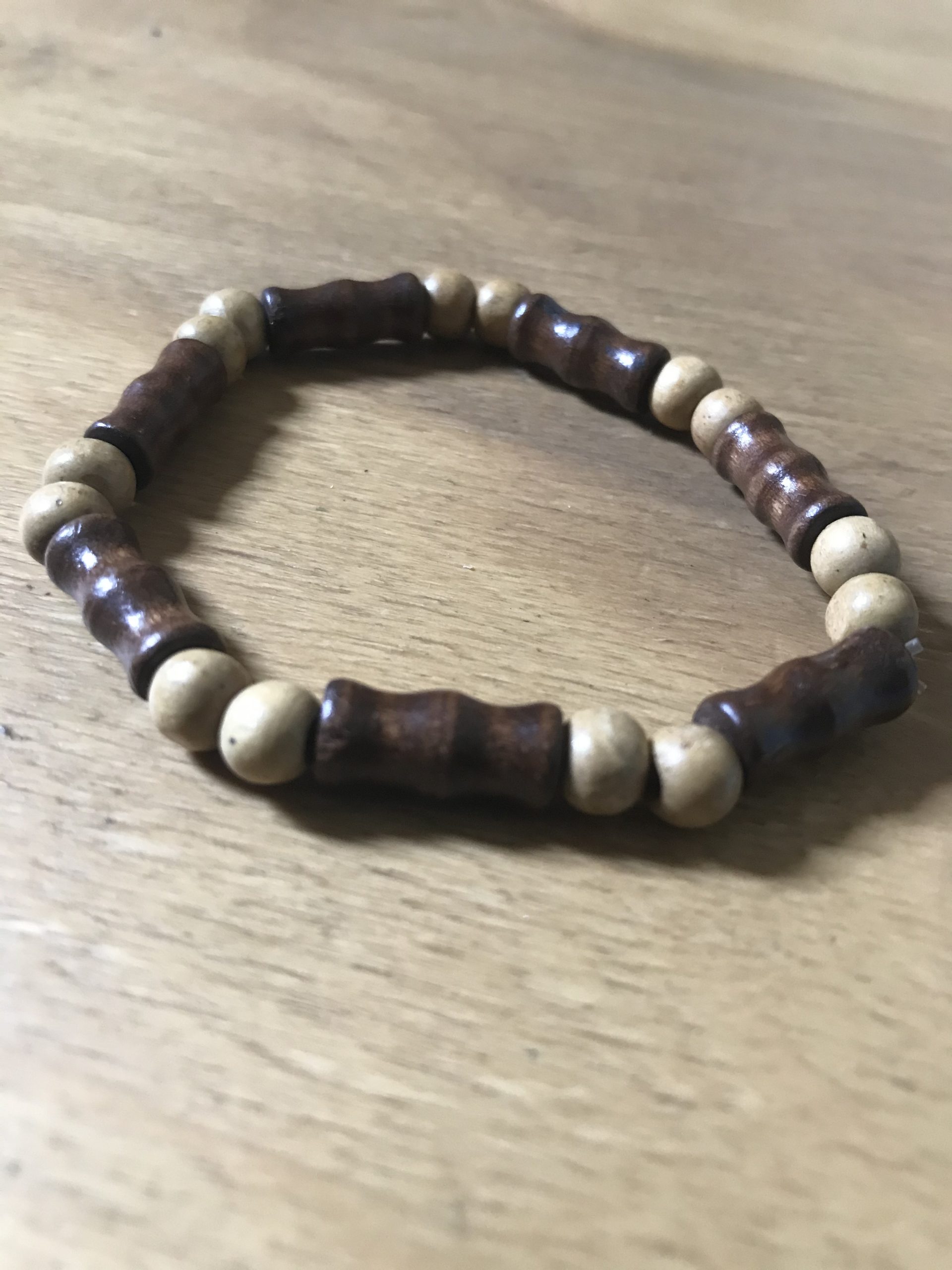 Bracelet bois bicolore – Image 2