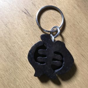Porte-clés symbole adinkra
