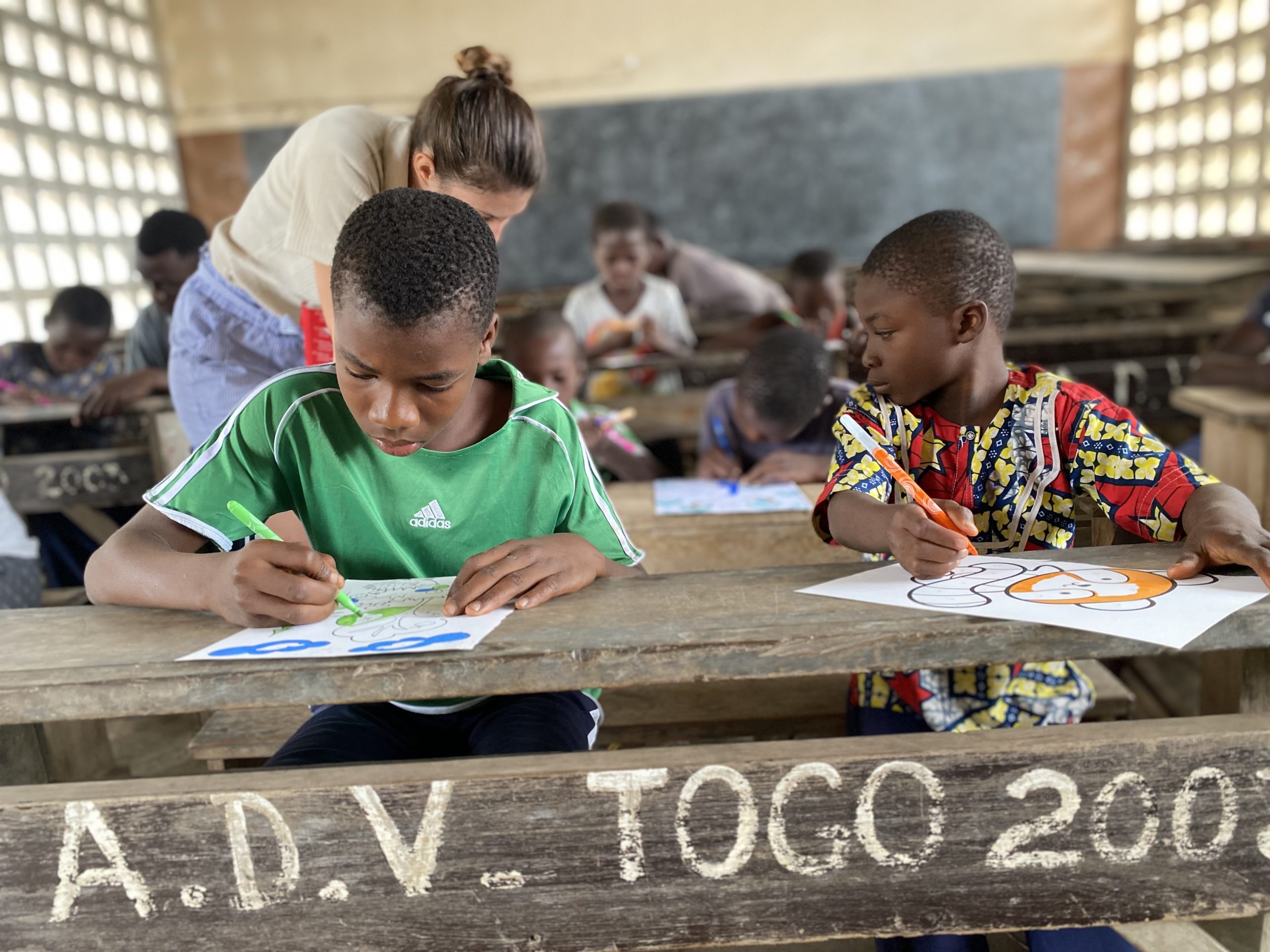 Soutien scolaire – projet JAIMESUD en Afrique de l'Ouest