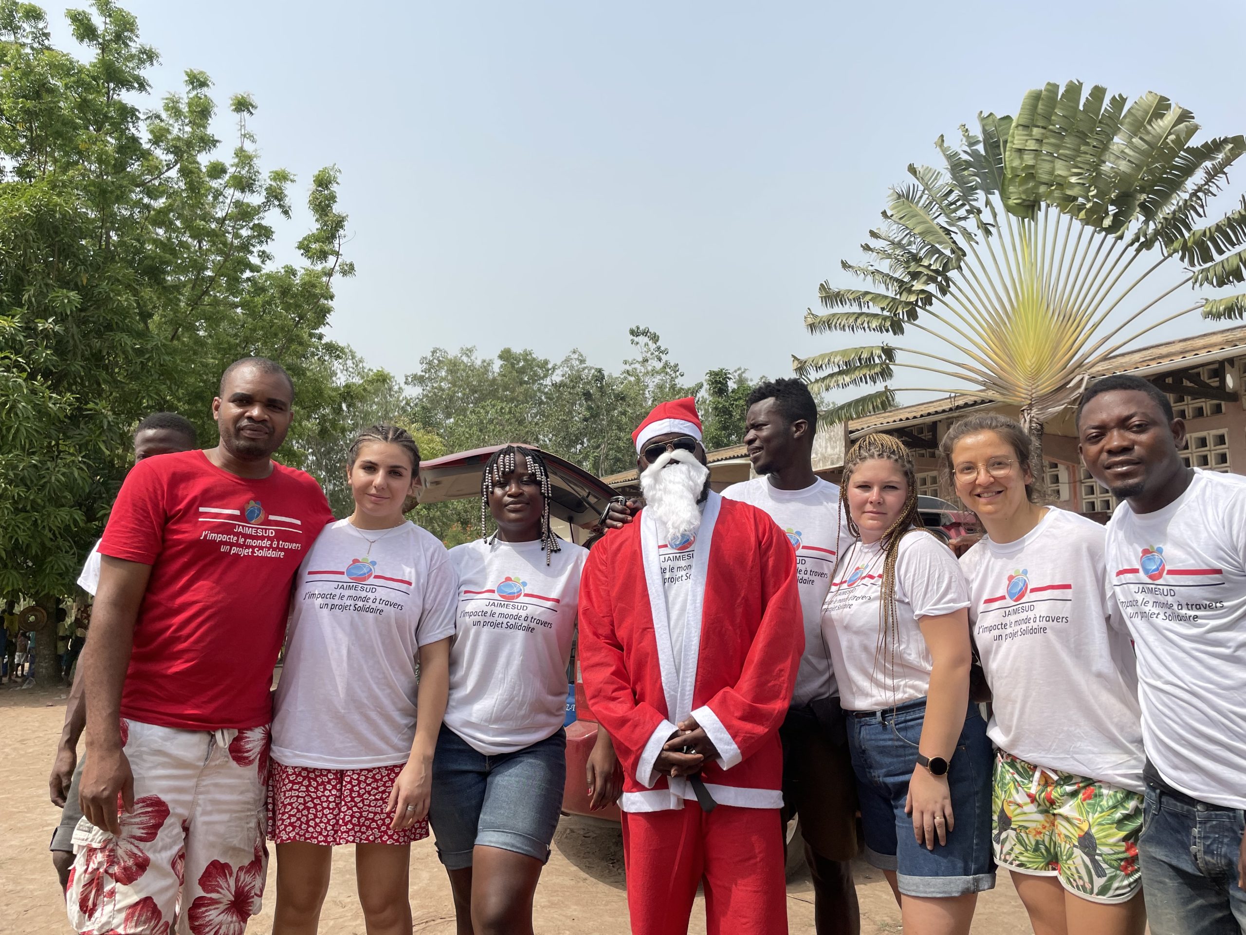 Sourires pour Noël – projet JAIMESUD en Afrique de l'Ouest